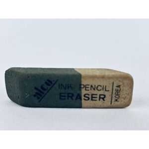 Vintage ALCO Ink &‎ Pencil eraser - Made In Korea